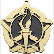 2¼" Torch Super Star Medal