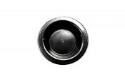 180mm Genfac Round Bowls Black