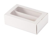 Dozen Macaroon Box White