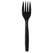Plastic Forks Black