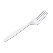 Plastic Forks White
