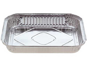 7225 Foil Large Oblong Takeaway Container Base