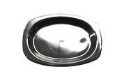 210 x 300 Genfac Large Oval Plates Black