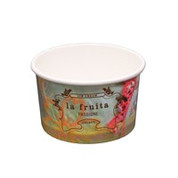 5oz La Fruitatta Printed Ice Cream Cups
