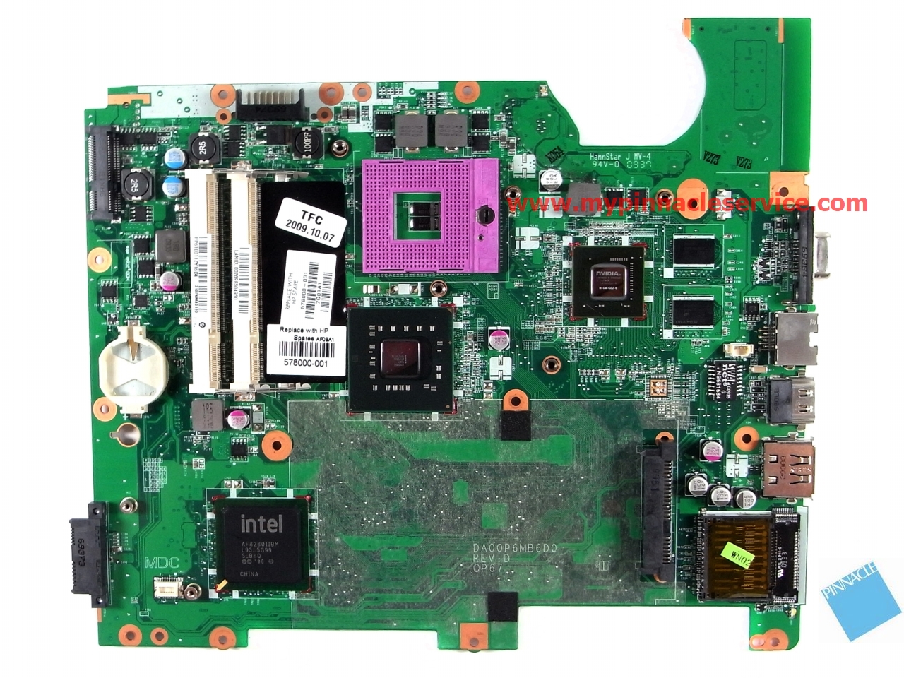 Notebook HP Compaq 615 Mainboard Grafikchip Reparatur 