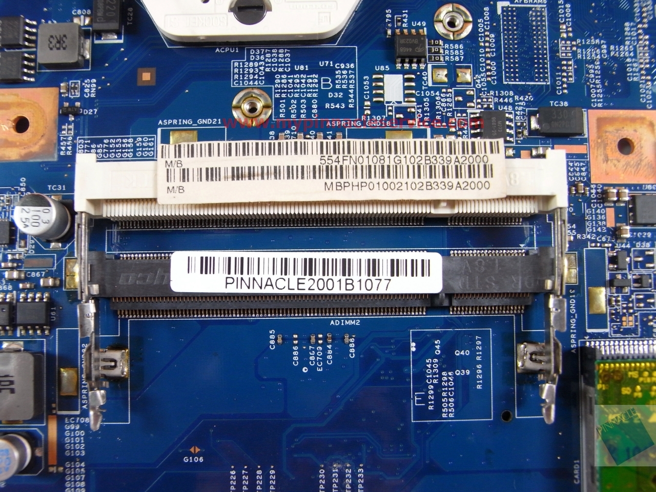 Acer Aspire 5542 5542G MBPHP01002 Motherboard (48.4FN02.011 JV50-TR8)