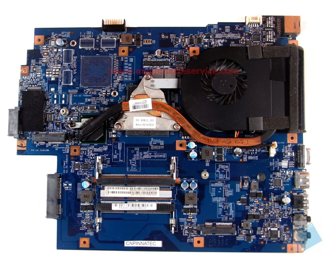 MBPT501001 with heatsink Acer Aspire 7741 7551 motherboard