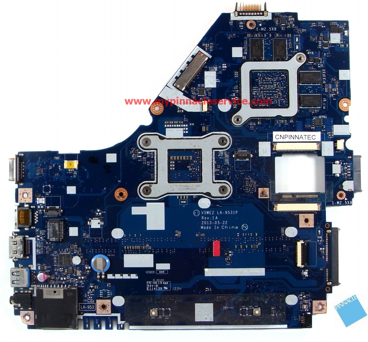 GC PRO Caricabatterie 65W Per Acer TravelMate P255 E Packard Bell EasyNote, 19V 3.42A, Spina Tonda 5.5-1.7 Mm