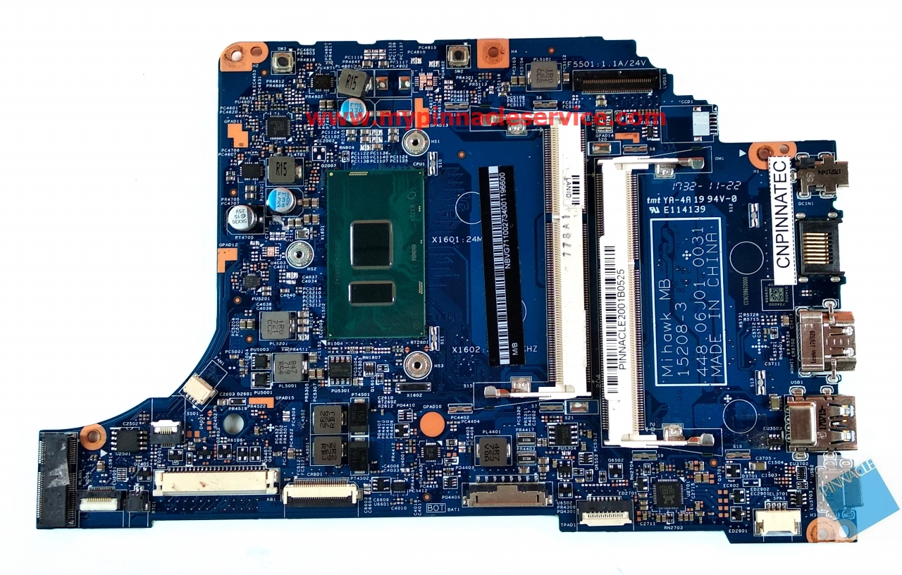 Acer Aspire V3-372 V3-372T Motherboard (448.06J01.0031) with Intel Core i5