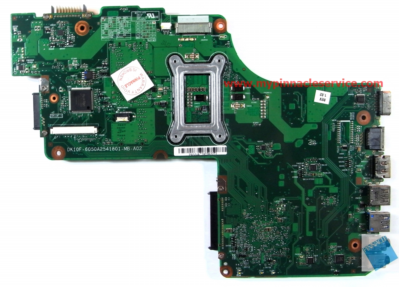Toshiba C875D AMD Laptop Motherboard FS1 69N0ZXM26A02-01 