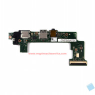  X101CH LAN USB Audio Board for ASUS X101 X101H X101CH Audio DC Jack Network USB IO Interface Board