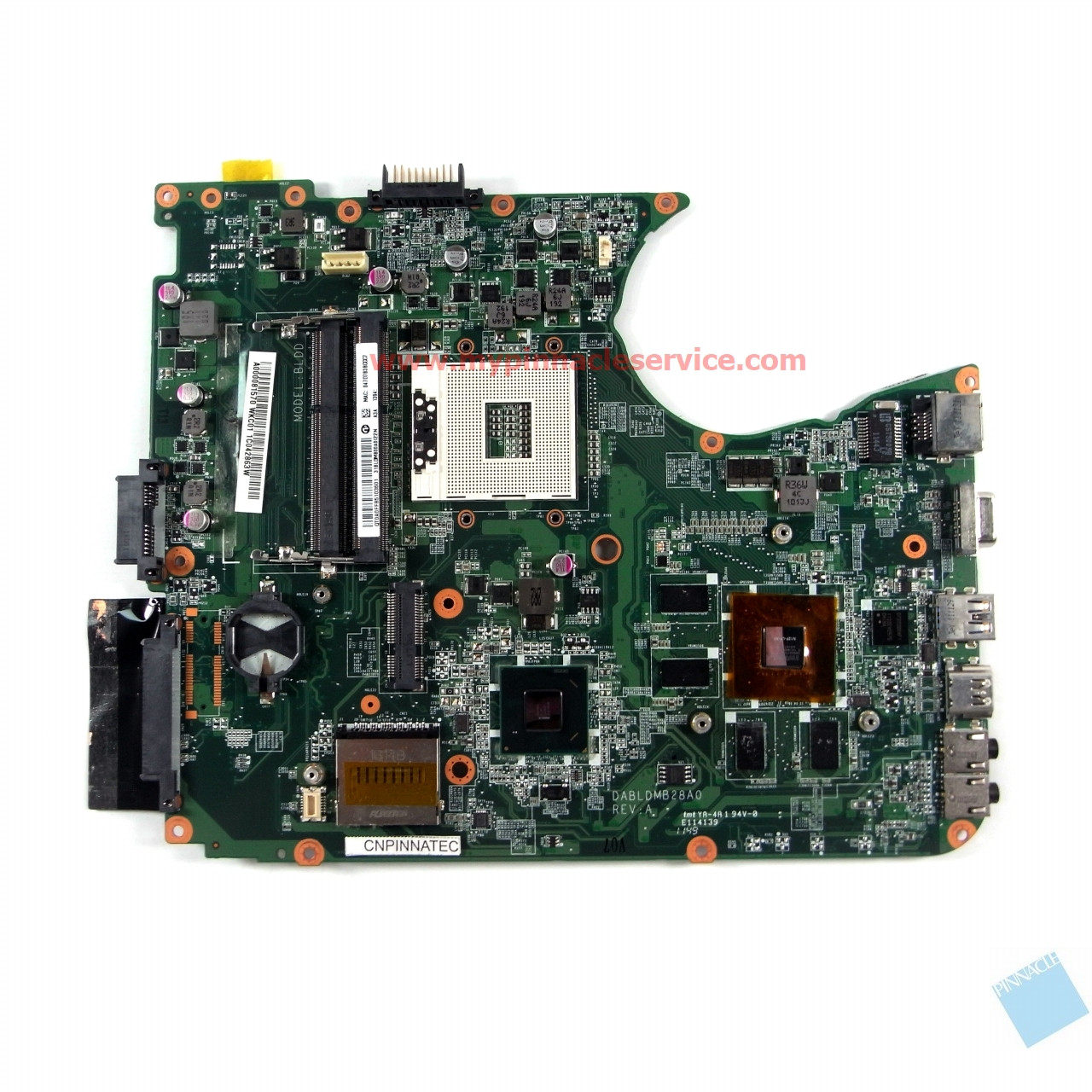 Toshiba Satellite L750 L755 Motherboard - A000081570 DABLDMB28A0 BLDD