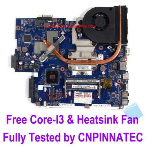 Image for MBR5402001 with heatsink I3 CPU Motherboard for Acer aspire 5741G 5742 LA-5891P instead of 5551G LA-5911P LA-5912P MBR4U02001