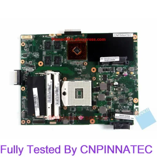 Image for 60-N1WMB1100 Motherboard for ASUS K52JU K52JB K52JE K52JR K52J A52J X52J K52JT Laptop K52JR Mainboard