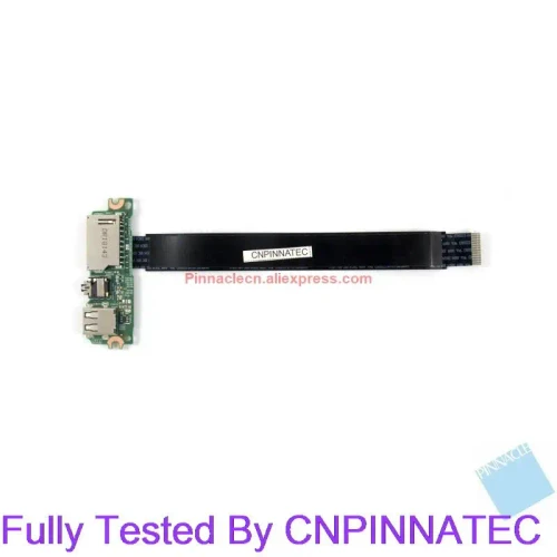 Image for WVYY9 USB Board for Dell Inspiron 15 3573 3567 Vostro 15 3562 3565 3567 3573 3576  3568 SD Card Reader Board Audio jack