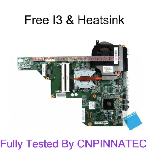 Image for 615849-001 605903-001 motherboard for HP G62 G72 CQ62 with CPU heatsink instead of 597674-001 597673-001 610160-001 610161-001