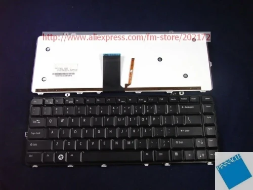 Image for Brand New Black Laptop Notebook Keyboard 0KR766 NSK-DC101 For Dell Studio 1535 1536 US