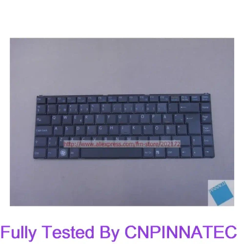 Image for Laptop Keyboard 81-31105001-14 81-31105001-07 For SONY VAIO VGN-N  VGN N series Sweden France layout