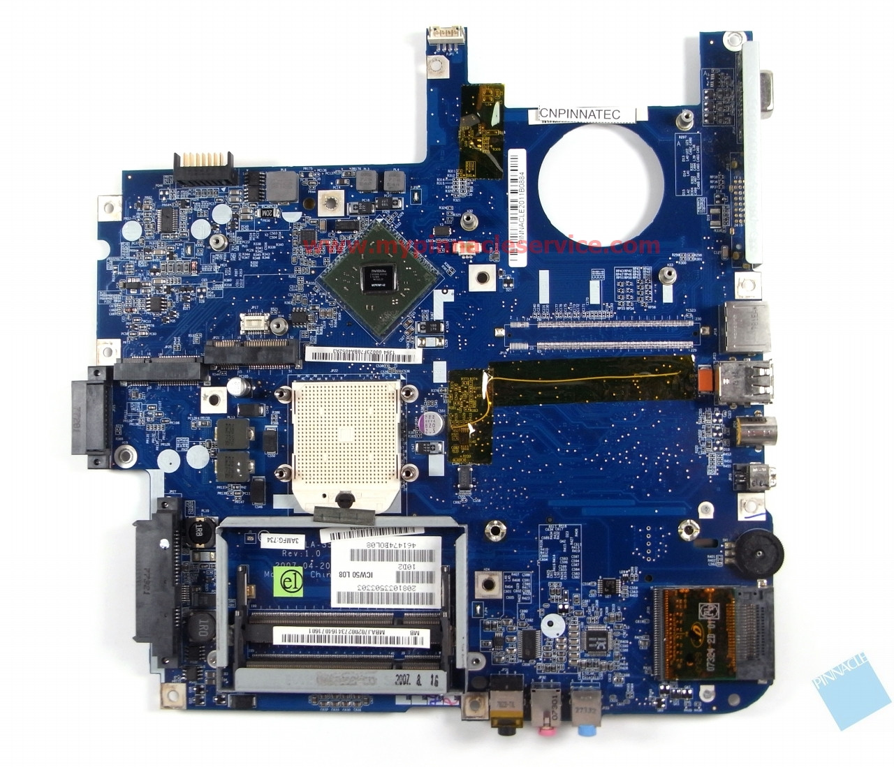 Laptop Motherboard FOR ACER Aspire 5520 5520G MB.AJ702.002 (MBAJ702002)  ICY70 L06 LA-3581P (ICW50)