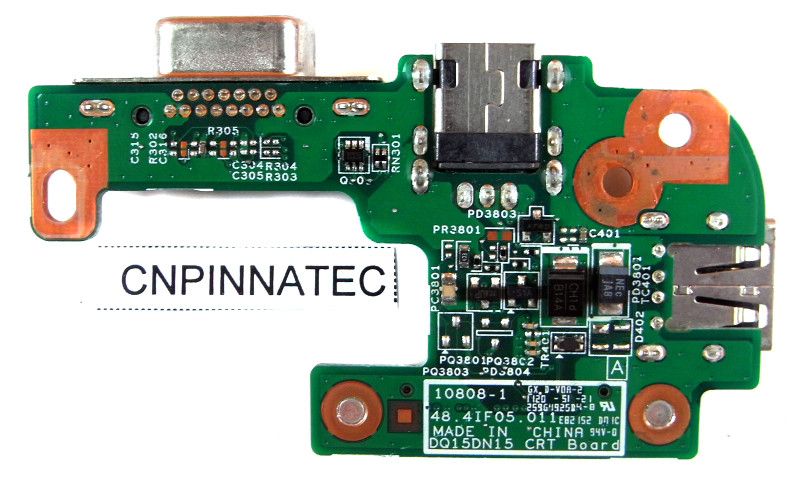 DELL Inspiron N5110 Laptop DQ15 USB I/O Board Assembly - Foto 7