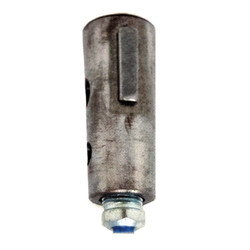 Drive Spud, direct connect to continuous or sectional rod (3/8") male 1" drive with woodruff key