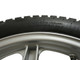 Discovery Motorcycle Trailer Spare Wheel & Tire Upper Outside View