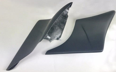  2009-2013 6" Harley Custom Stretched Side Covers 
