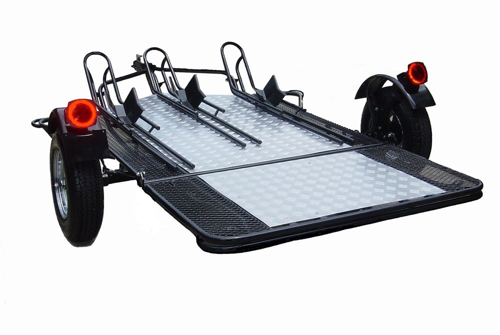 triple bike trailer