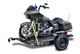 Alpha Single Motorcycle Trailer Full View