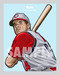Digital Illustration of Pete Rose - one of the All-Time Greats from the Big Red Machine!