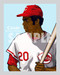 Digital Illustration of Cesar Geronimo - one of the All-Time fan favorites!
