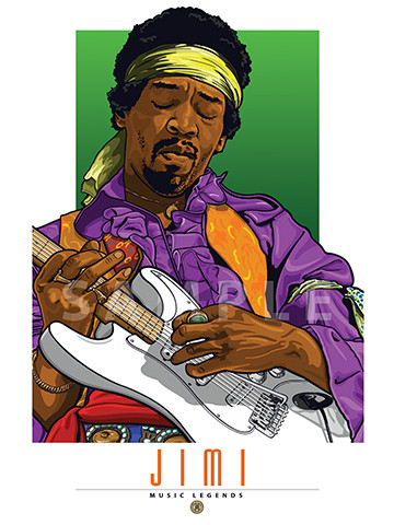 One of the All-Time greats of music and one of the greatest guitarist of all time, Jimi Hendrix!!