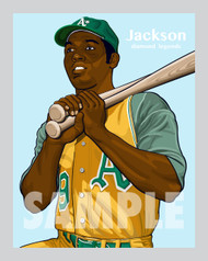 One of baseball's All-Time Greats Hall of Famer Reggie Jackson!!