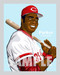 Digital illustration of one of the All-Time Cincinnati baseball greats and fan favorites, outfielder Dave Parker!