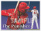 Illustration of one of baseball's newest stars Cincinnati's Aristides "The Punisher" Aquino!