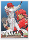 Duel action illustration of Cincinnati's rookie sensation and fan favorite catcher Tyler Stephenson!
