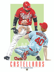 Illustration of Cincinnati's sensation and fan favorite Nick Castellanos!
