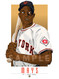 Illustration of one of baseball's  All-Time Greats and Hall of Famer Willie Mays.