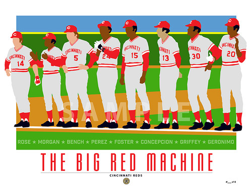 Limited and numbered series by nationally recognized sports artist Steve Douglas. Each print is numbered and printed on high-quality, bright-white, matte-finish paper. Perfect for autographs and ready for framing.
Numbers cannot be requested.