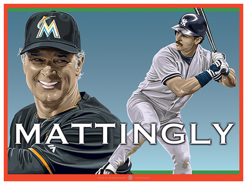 Hit a homer with your home decor!

Our Don. Mattingly illustration is the perfect way to show off your love of our great American pastime. This design comes in a standard 12” x 16” size that is easy to frame for your man cave, office, or wherever else you might need to show off your love for the sport.

Each print comes to you in mint condition, professionally printed on a heavyweight cover stock paper that is perfect for autographs. 

This print is a great gift idea for Christmas, Father's Day, Mother's Day, Valentine's Day, Birthday or Anniversary!

HIGHLIGHTS:
- Player: Don Mattingly
- Team: New York Yankees
- Sport: Baseball
- Great For Autographs