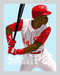 Our Eric Davis of the Cincinnati Reds illustration is the perfect way to show off your love of our great American pastime. This design comes in a standard 12” x 16” size that is easy to frame for your man cave, office, or wherever else you might need to show off your love for the sport.

Each print is in mint condition and professionally printed on heavyweight cover stock paper, perfect for autographs. 

This print is a great gift idea for Christmas, Father's Day, Mother's Day, Valentine's Day, Birthday, Anniversary, or any occasion!