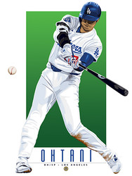 Hit a homer with your home decor!

Our Ohtani Los Angeles Dodgers illustration is the perfect way to show off your love of our great American pastime. This design comes in a standard 12” x 16” size that is easy to frame for your man cave, office, or wherever else you might need to show off your love for the sport.

Each print is in mint condition and professionally printed on heavyweight cover stock paper, perfect for autographs. 

This print is a great gift idea for Christmas, Father's Day, Mother's Day, Valentine's Day, Birthday, Anniversary, or any occasion!

HIGHLIGHTS:
- Player: Ohtani
- Team: Los Angeles Dodgers
- Sport: Baseball
- Great For Autographs