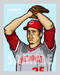 Digital Illustration of Don Gullett - one of the All-Time Greats from the Big Red Machine!