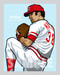 Digital Illustration of Gary Nolan - one of the All-Time Greats from the Big Red Machine!