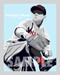 Digital Illustration of one of the All-Time Redleg Greats and the only pitcher in baseball history to throw back-to-back no-hitters, Johnny Vander Meer!