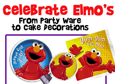 elmo party supplies