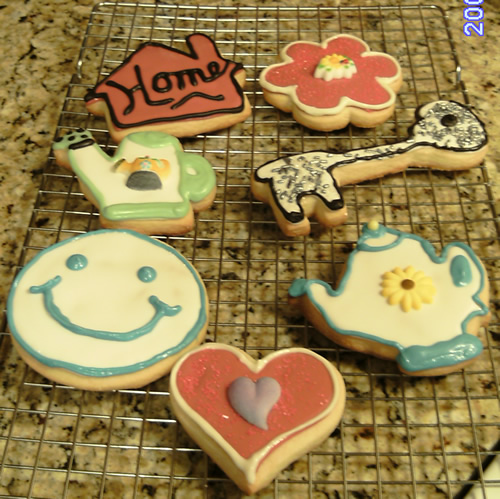 New Home Cookies