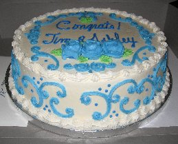 Picture of Beneradette Niebuhrs Baby Shower Cake