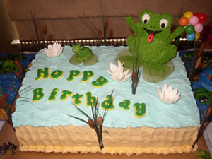 Picture of Elvera Pigg's Frogg Cake