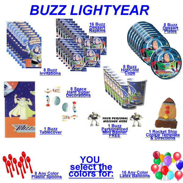Buzz Lightyear Party Pack